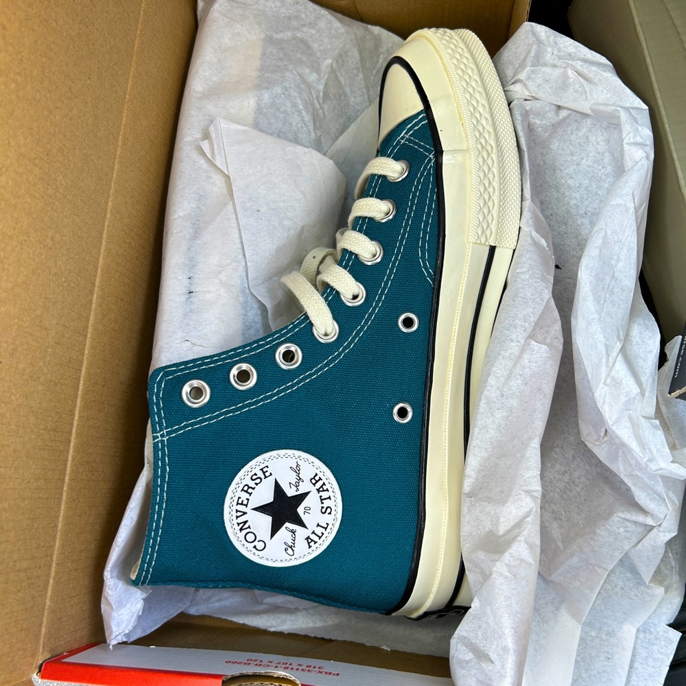 Teal Converses